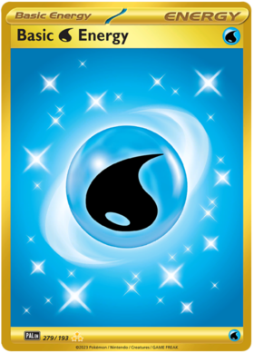 Basic Water Energy 279/193 Gold Secret Rare