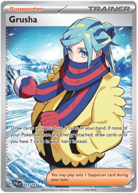 Grusha 253/193 Full Art Secret Rare