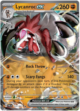 Lycanroc EX 117/193