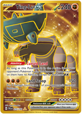 Ting-Lu EX 275/193 Gold Secret Rare