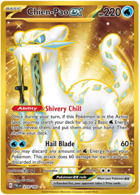 Chien-Pao EX 274/193 Gold Secret Rare