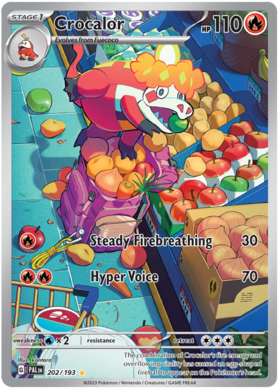 Crocalor 202/193 Illustration Rare