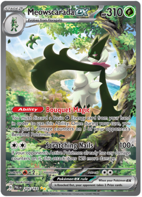Meowscarada EX 256/193 Special Illustration Rare