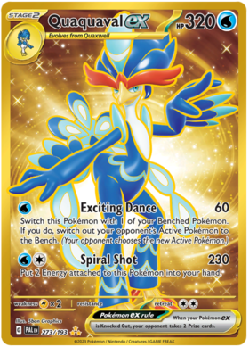 Quaquaval EX 273/193 Gold Secret Rare