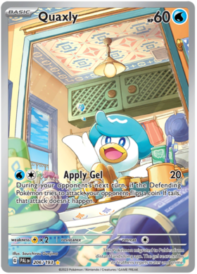 Quaxly 206/193 Illustration Rare